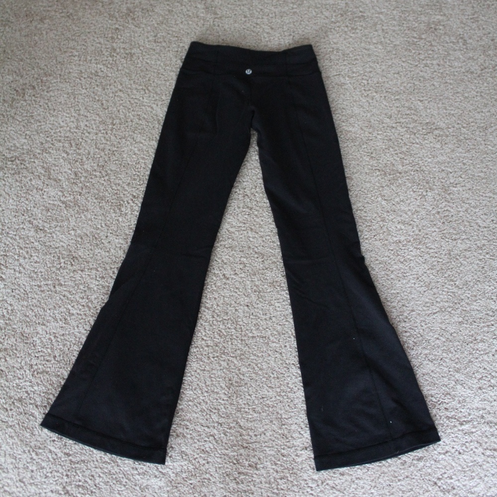 Lululemon Black Yoga Pant Size 0/2